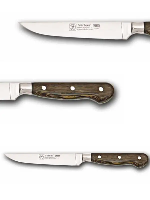 Sürbisa Ahşap Saplı Yöresel Mutfak Bıçağı 61003-YM 12.0 cm