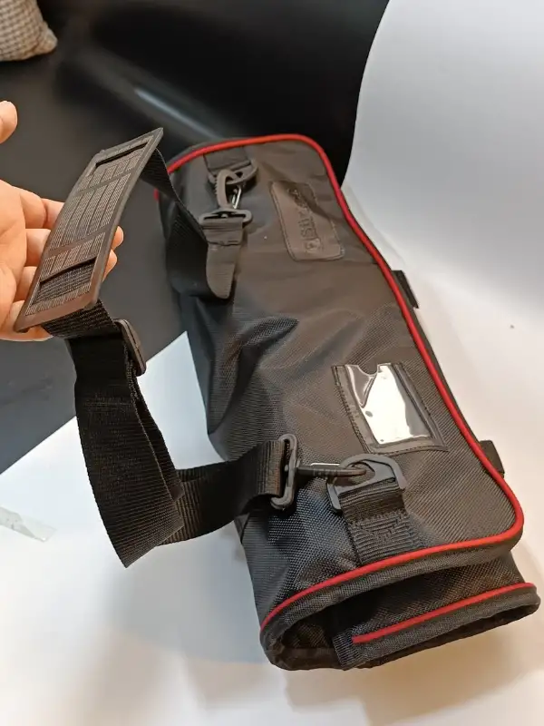 Sürbisa Büyük Boy Profesyonel Bıçak Taşıma Çantası – 12 Bölmeli, 59x46 cm