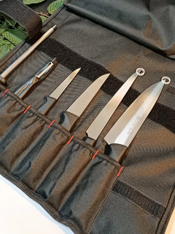 Sürbisa Kılıflı Sürmene Şef Bıçakları Seti Et, Ekmek, Sebze, Mutfak, İlk Şeflik Seti Hadnmade