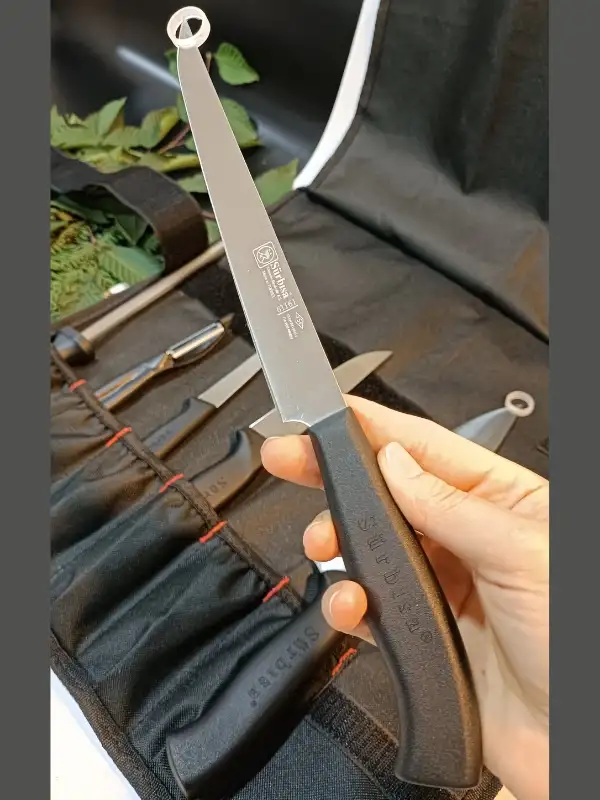 Sürbisa Kılıflı Sürmene Şef Bıçakları Seti Et, Ekmek, Sebze, Mutfak, İlk Şeflik Seti Hadnmade