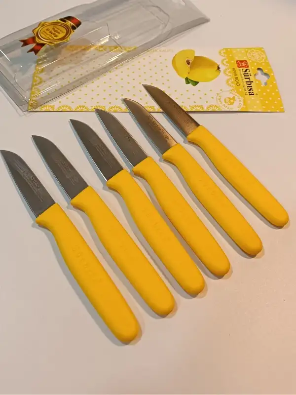 Sürbisa Meyve Takımı Sarı (6lı) 61007 7.0 cm