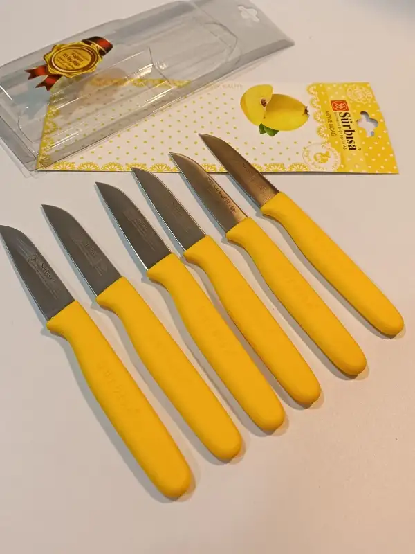 Sürbisa Meyve Takımı Sarı (6lı) 61007 7.0 cm