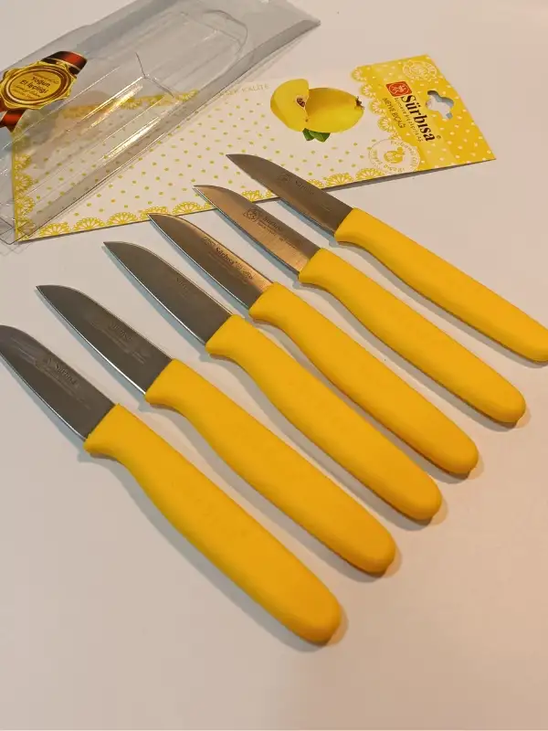 Sürbisa Meyve Takımı Sarı (6lı) 61007 7.0 cm