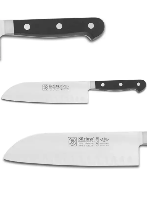 Sürbisa Sıcak Dövme Aşçı Bıçağı - Santoku 61950 18.0 cm
