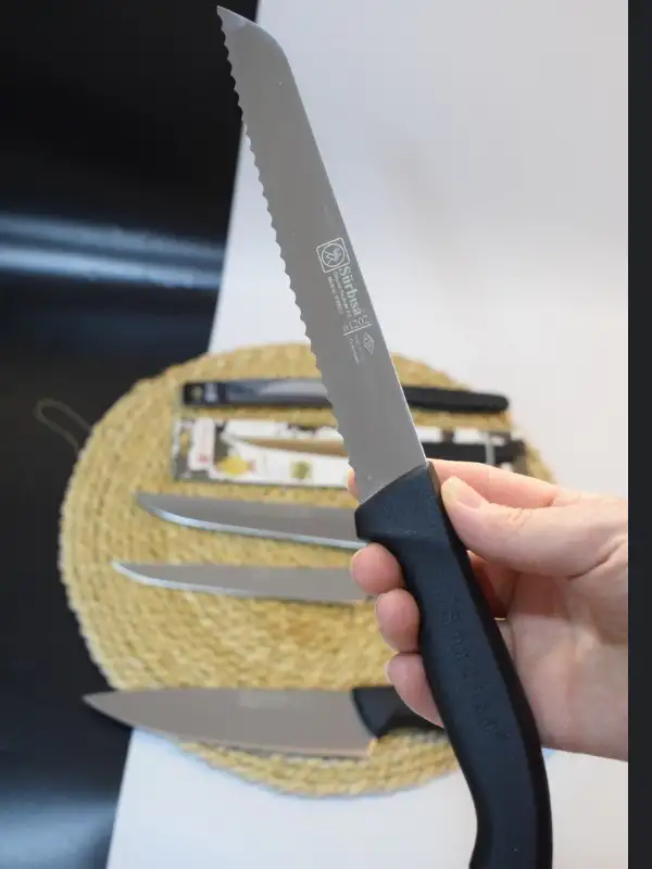 Sürbisa Sürmene Sürbısa 61170 / 202 Şef Bıçak Seti Siyah