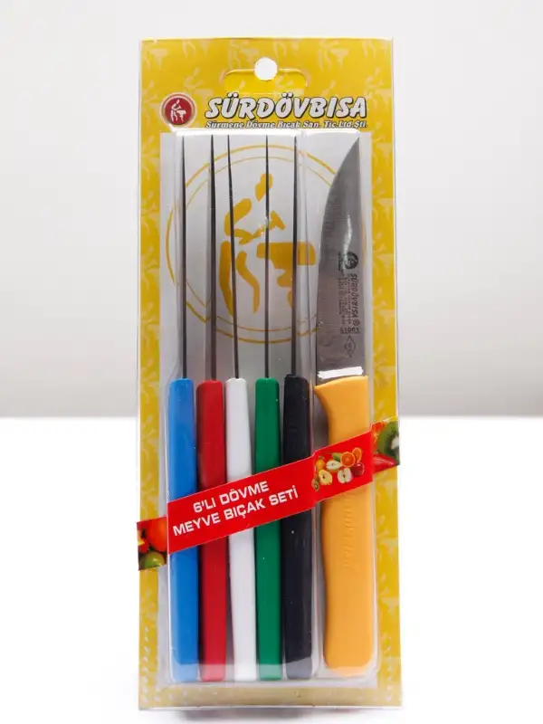 Sürdövbisa 61010 6lı Meyve Seti (Sivri Uç ) Karma