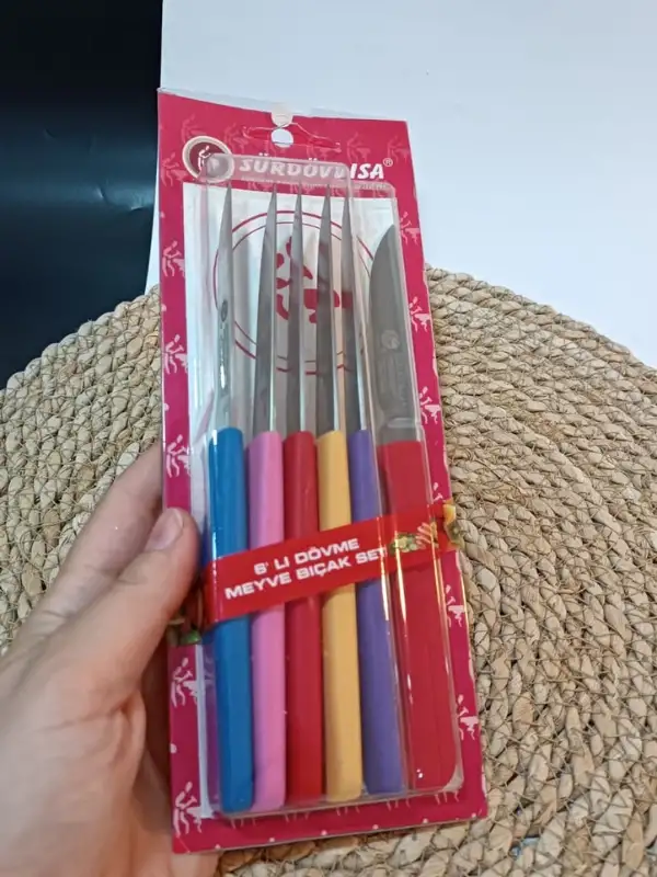 Sürdövbisa 61010 6lı Meyve Seti (Sivri Uç ) Karma