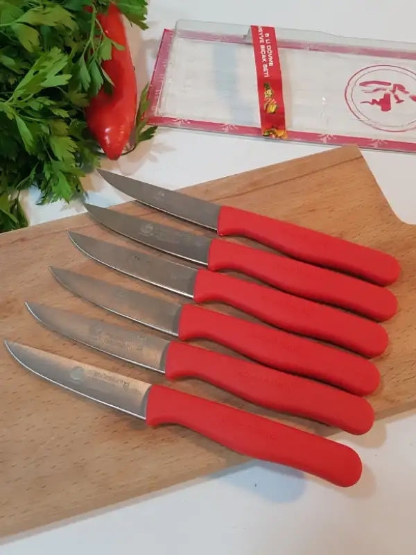 Sürdövbisa 61010 6lı Meyve Seti (Sivri Uç ) Kırmızı