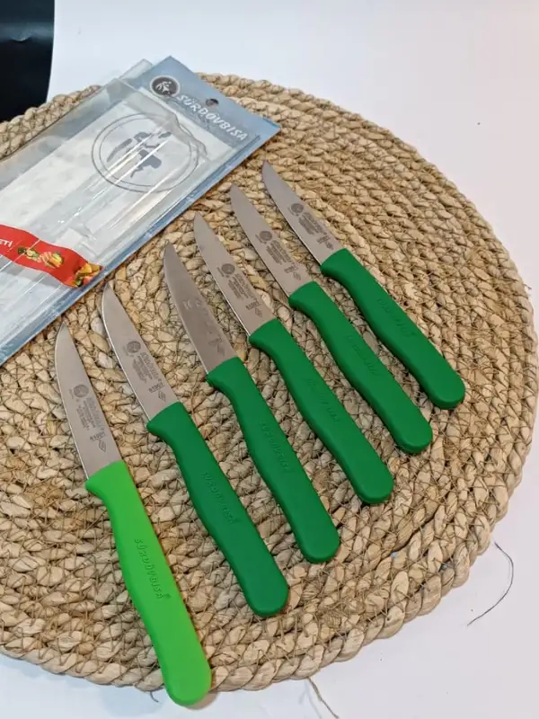 Sürdövbisa 61010 6lı Meyve Seti (Sivri Uç ) Koyu Yeşil