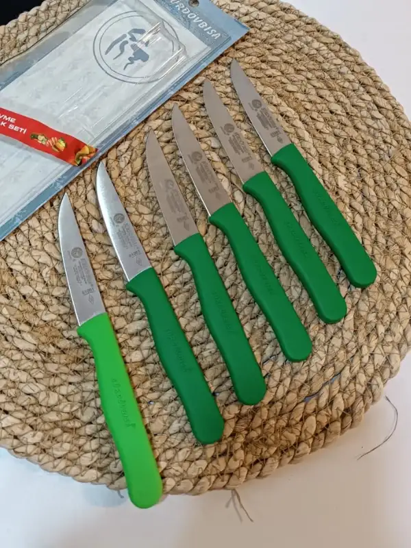 Sürdövbisa 61010 6lı Meyve Seti (Sivri Uç ) Koyu Yeşil