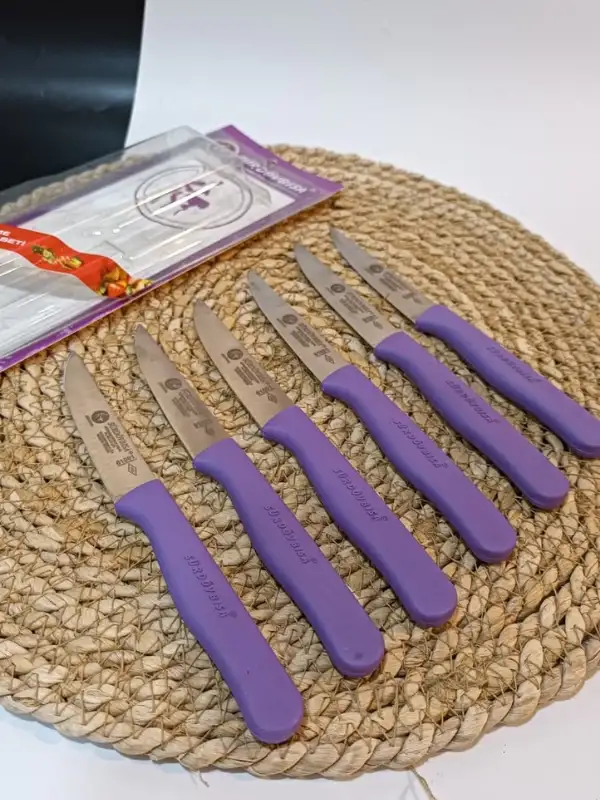 Sürdövbisa 61010 6lı Meyve Seti (Sivri Uç ) Mor