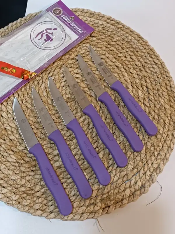 Sürdövbisa 61010 6lı Meyve Seti (Sivri Uç ) Mor