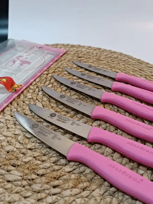 Sürdövbisa 61010 6lı Meyve Seti (Sivri Uç ) Pembe