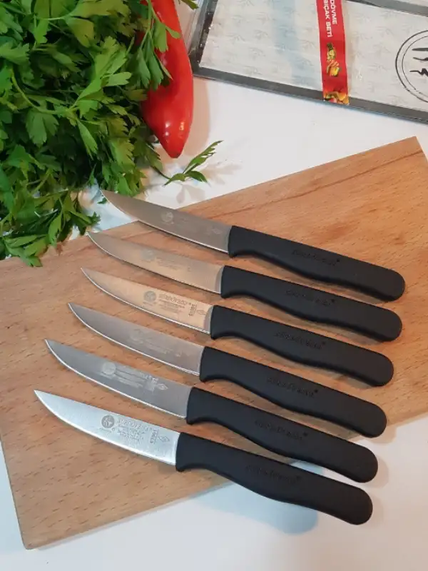 Sürdövbisa 61010 6lı Meyve Seti (Sivri Uç ) Siyah