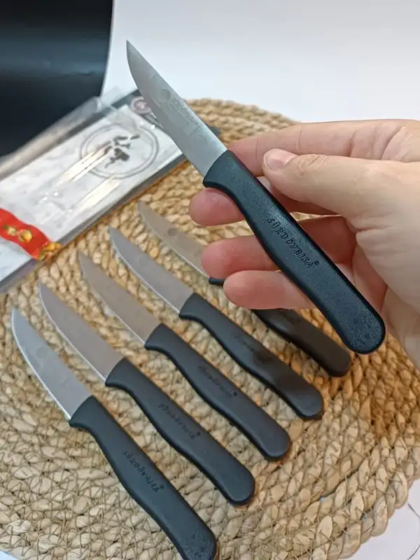 Sürdövbisa 61010 6lı Meyve Seti (Sivri Uç ) Siyah