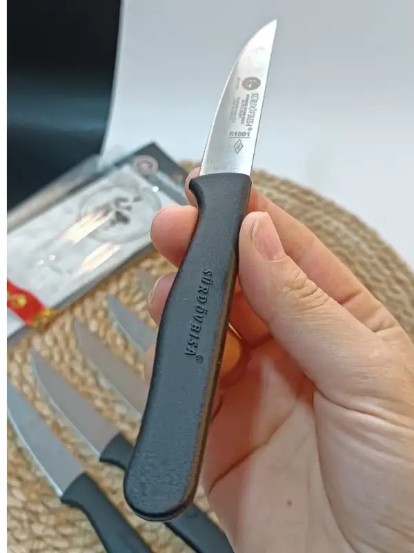 Sürdövbisa 61010 6lı Meyve Seti (Sivri Uç ) Siyah