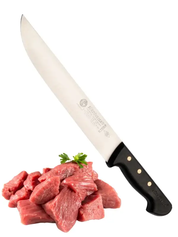 Sürdövbisa F61009 Plastik Pimli Sap Kasap Bıçağı (Kuşbaşı)