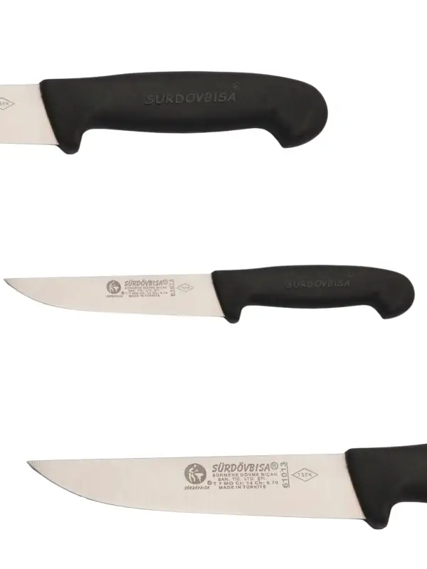 Sürdövbisa F61013 Plastik Pimsiz Sap Küçük Mutfak Bıçağı