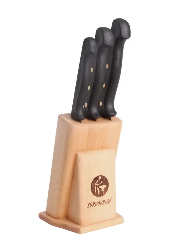 Sürdövbisa F61040 Plastik 3’lü Pimli Sap Mutfak Seti