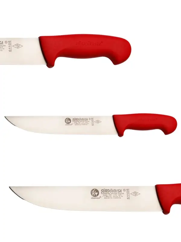 Sürdövbisa F61108 Plastik Pimsiz Sap Kasap Bıçağı