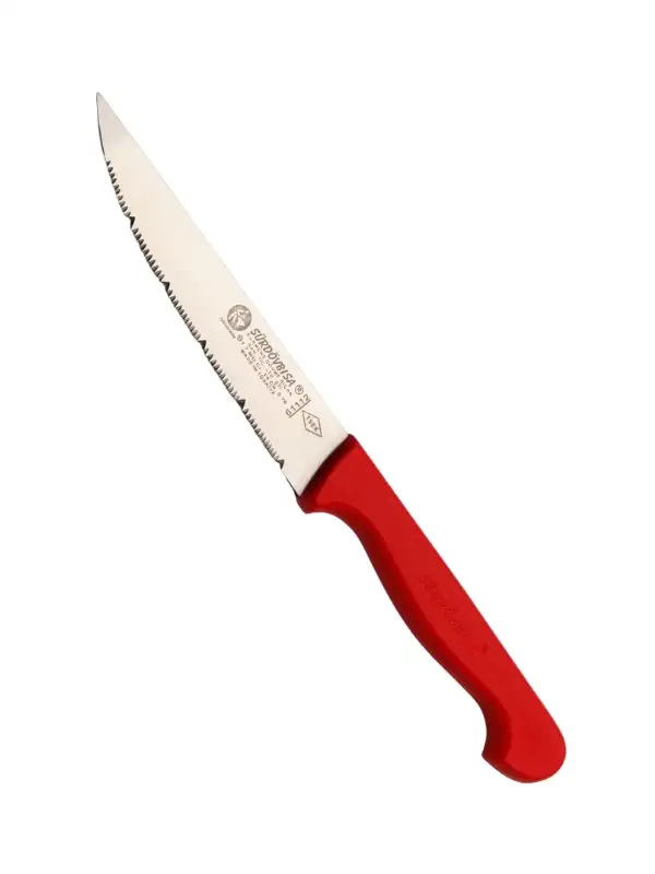 Sürdövbisa F61112 Plastik Pimsiz Sap Lazer Sebze Bıçağı (Siyah sap)