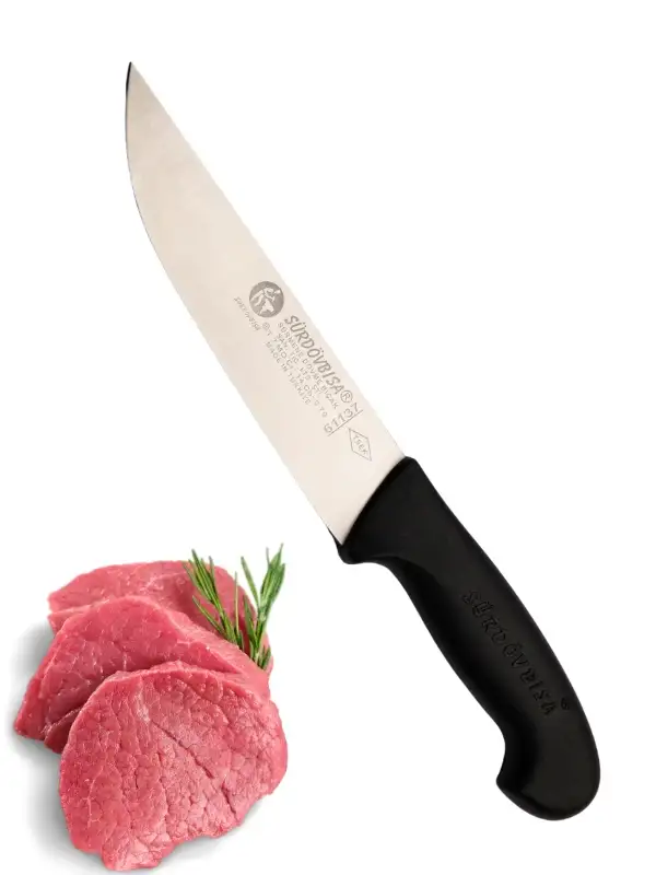 Sürdövbisa F61137 Plastik Pimsiz Sap Kasap Bıçağı (Et Parçalama)