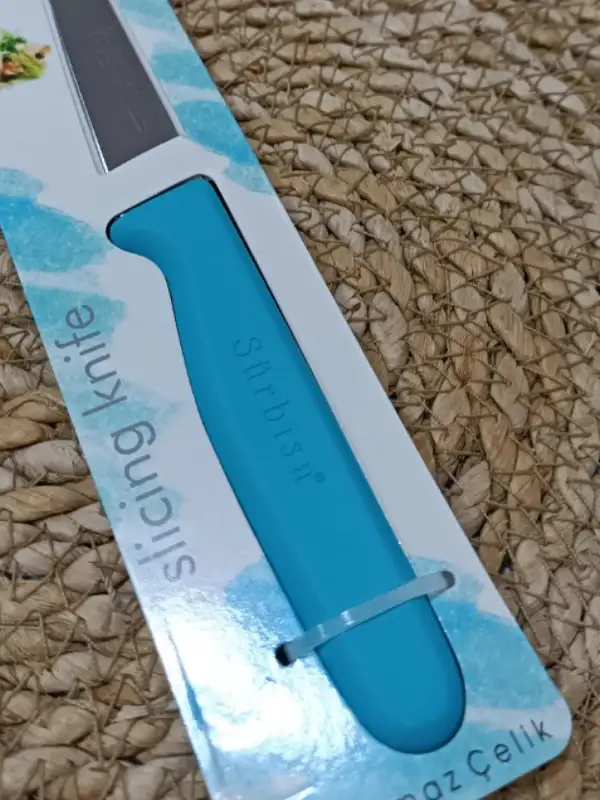 Sürmene 61004 Mutfak Bıçağı (9,50 Cm) Turkuaz