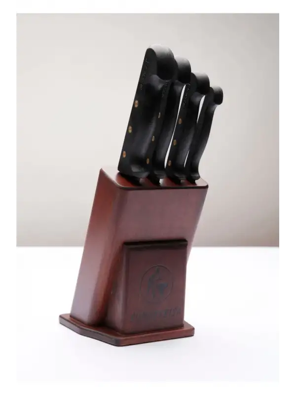 Sürdövbisa 61050 4Lü Plastik Perçinli Sap Mutfak Seti