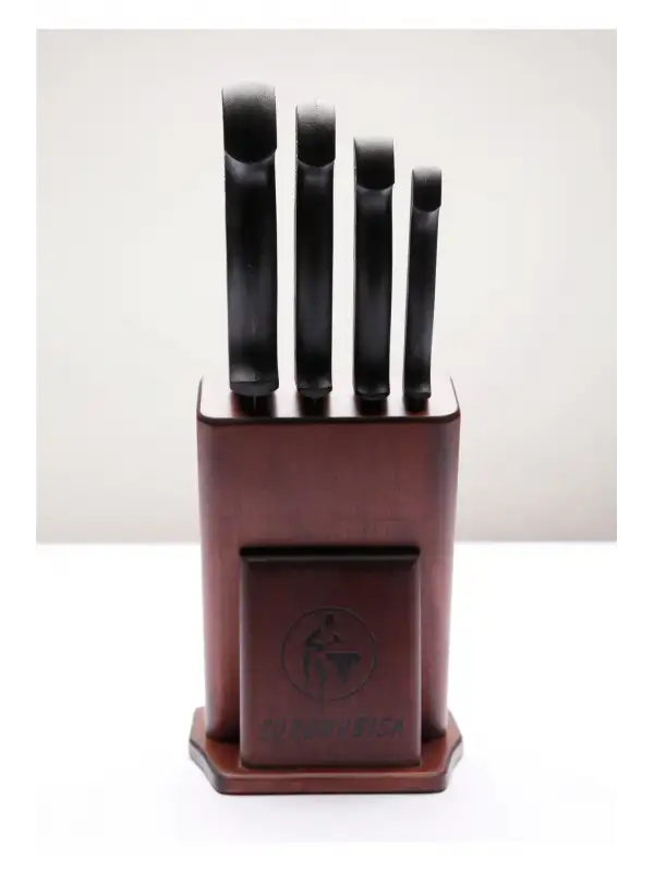 Sürdövbisa 61050 4Lü Plastik Perçinli Sap Mutfak Seti