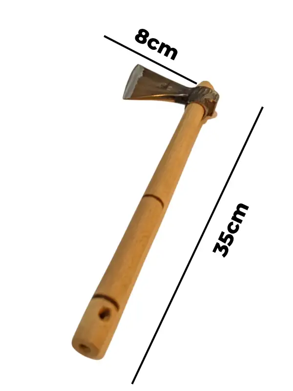 Sürmene Baltası Yuvarlak Sap Nacak Kamp Odun Kesme Kırma Budama Kemik Kesme Bölme Makas Çeliği