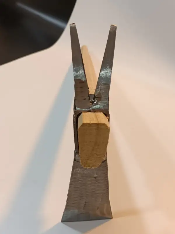 Sürmene Makas Çeliği Çatallı Kazma Bahçe Tarla Hobi 45cm