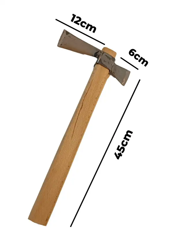 Sürmene Makas Çeliği Paltalı Kazma Bahçe Tarla Hobi 45cm Profosyonel