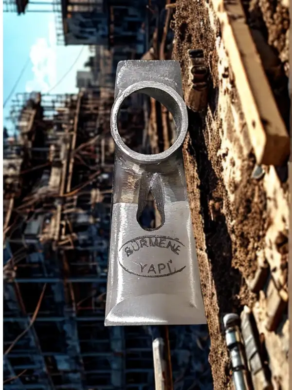 Sürmene Yapımı Dövme Çelik Usta Marangoz Keseri Orta Boy Çivi Çakma