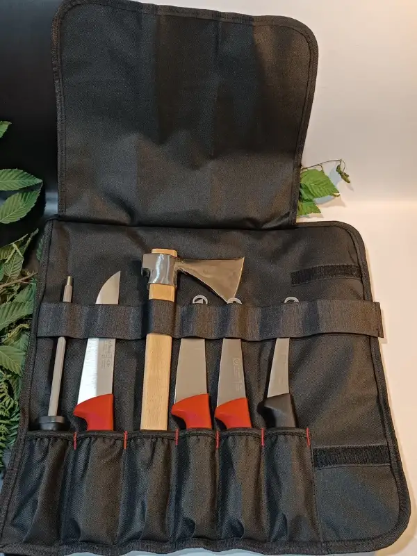 Sürmene Yapımı Kılıflı Et, Ekmek, Sebze, Mutfak, Kurban Palta Bıçakları Seti Hadnmade