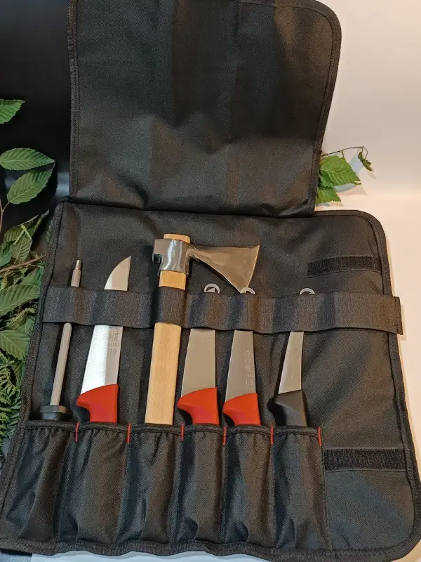 Sürmene Yapımı Kılıflı Et, Ekmek, Sebze, Mutfak, Kurban Palta Bıçakları Seti Hadnmade