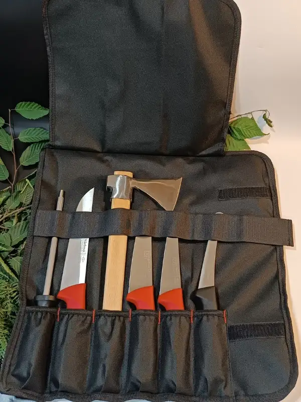 Sürmene Yapımı Kılıflı Et, Ekmek, Sebze, Mutfak, Kurban Palta Bıçakları Seti Hadnmade