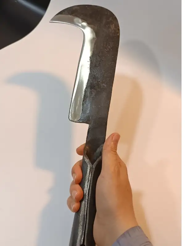 Sürmene Demir Saplı Dövme Çelik Tahra Orak Odun Budama Dal Kesme Sürmeneden