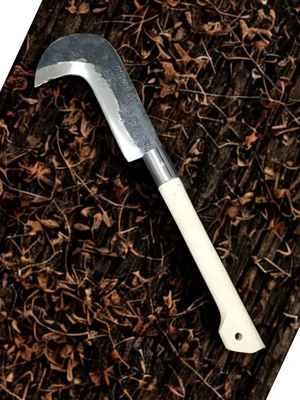 Sürmene Yıldızlı Dövme Çelik Tahra Orak Odun Budama Dal Kesme Sürmeneden