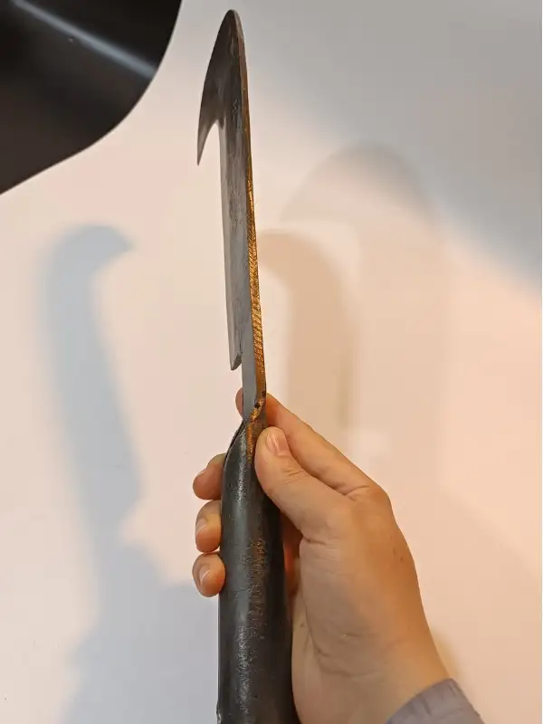 Sürmene Demir Saplı Dövme Çelik Tahra Orak Odun Budama Dal Kesme Sürmeneden