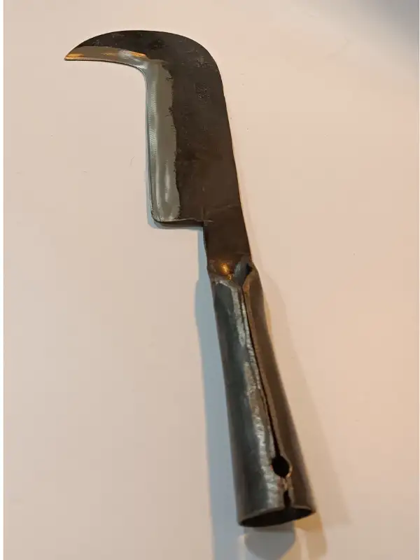 Sürmene Demir Saplı Dövme Çelik Tahra Orak Odun Budama Dal Kesme Sürmeneden