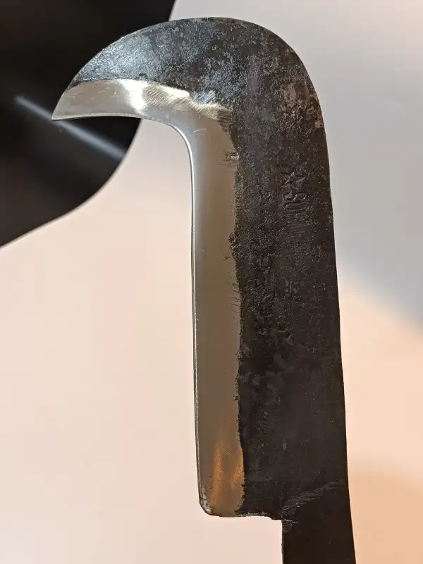 Sürmene Demir Saplı Dövme Çelik Tahra Orak Odun Budama Dal Kesme Sürmeneden