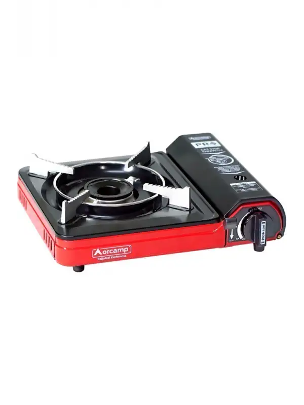 Tekli Portatif Kamp Ocak Gaz Stop Emniyetli 4 Adet 227 Kartuş Garantili