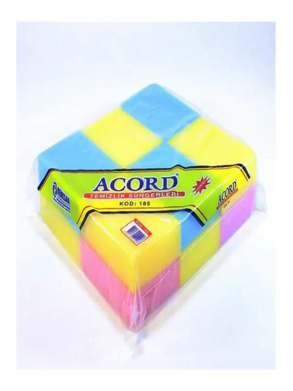 Temizlik Süngeri Renkli 12 Li