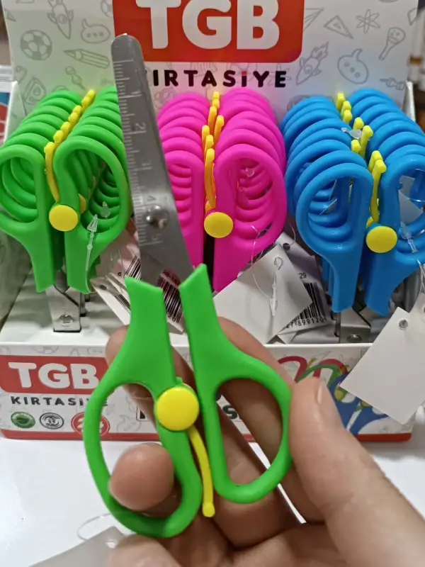 Tgb - Renkli Küçük Yaylı Makas