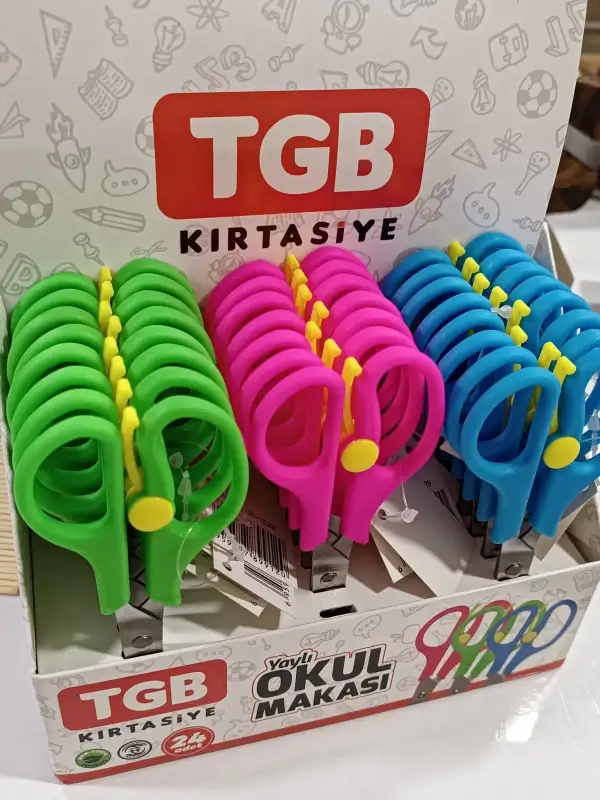 Tgb - Renkli Küçük Yaylı Makas
