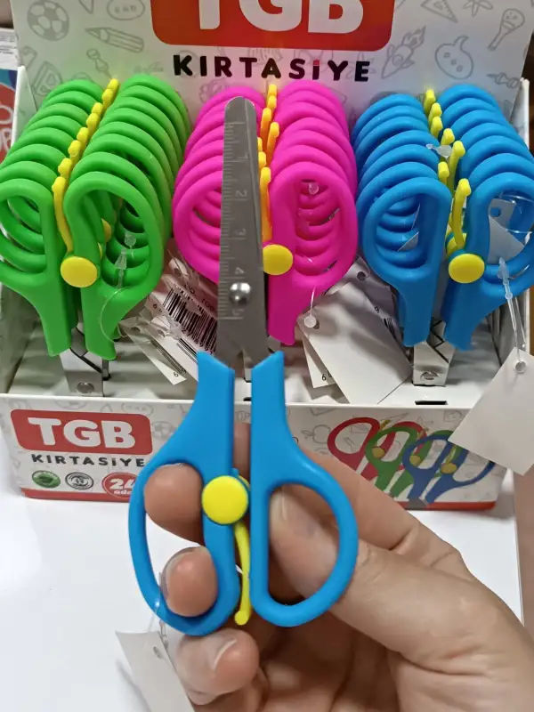 Tgb - Renkli Küçük Yaylı Makas