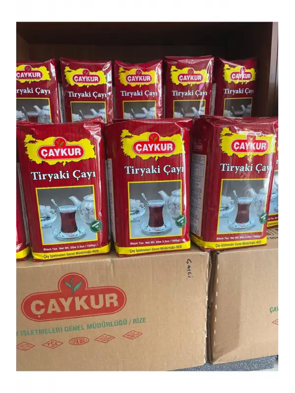 Çaykur Tiryaki 10 KG Siyah Dökme Çay