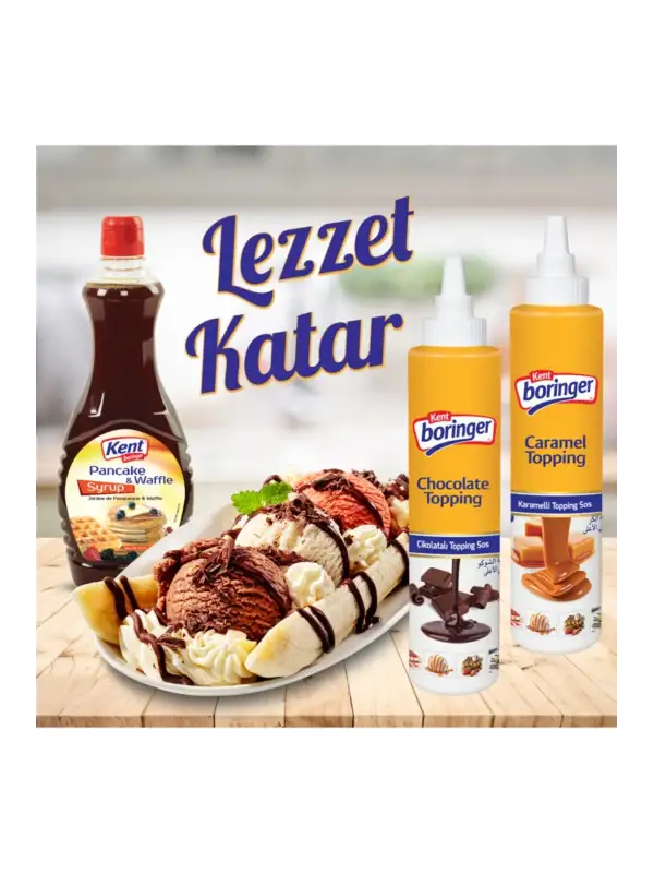 Topping Sos 2 Lisi (çikolata,karamel) 300 Ml