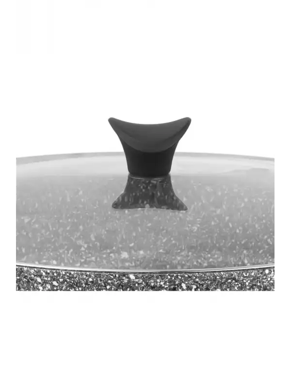 Taç Ultra Granit Basık Tencere 30 Cm Pilav Tenceresi-3405