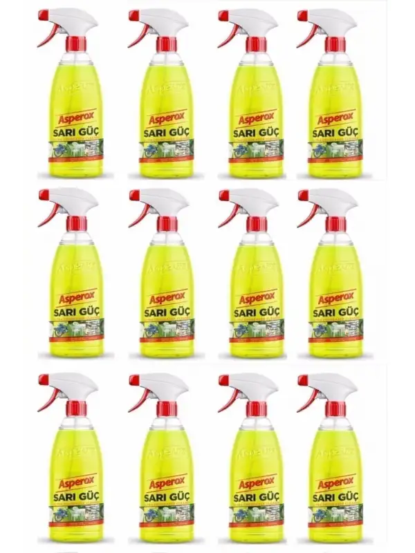 Ultra Sarı Güç Yağ Sökücü 1 Lt X12 Adet